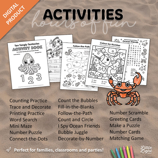 Ten Tangly Tentacles Activity eBook