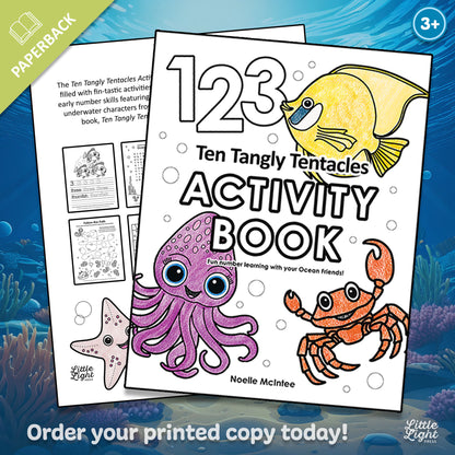 Ten Tangly Tentacles Activity Paperback